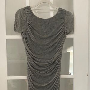 WAVERLY Grey Mini Party Dress